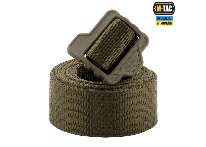 M-Tac Double Duty Tactical Belt Olive — 40 mm Nylon Tactical Belt