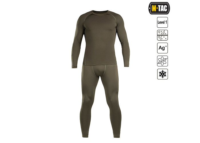 M-Tac ThermoLine Olive — комплект термобелья, олива