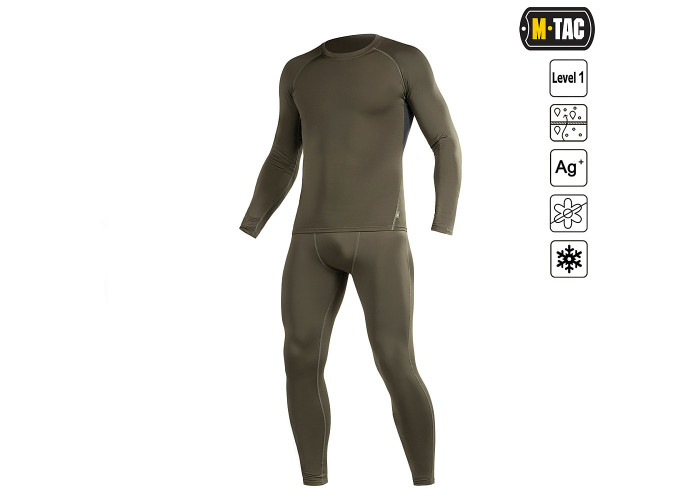 M-Tac ThermoLine Olive — комплект термобелья, олива