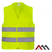 VEST2 4045 — high visibility reflective safety vest, fluorescent yellow