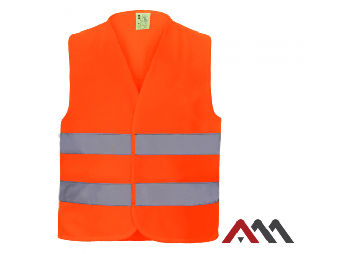 VEST2 4039 — сигнальный светоотражающий жилет, оранжевый флуоресцентный