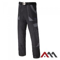 PROCOTTON 2892 — робочі штани до пояса з 100% бавовни 280 г/м², посилені, сірі