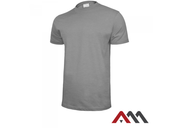 T145 — cotton work T-shirt, short sleeve, grey