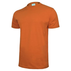 SAHARA T180 — робоча футболка з коротким рукавом, щільна 100% бавовна 180 г/м², помаранчева
