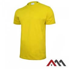 T145 — lightweight cotton work T-shirt 145 g/m², yellow