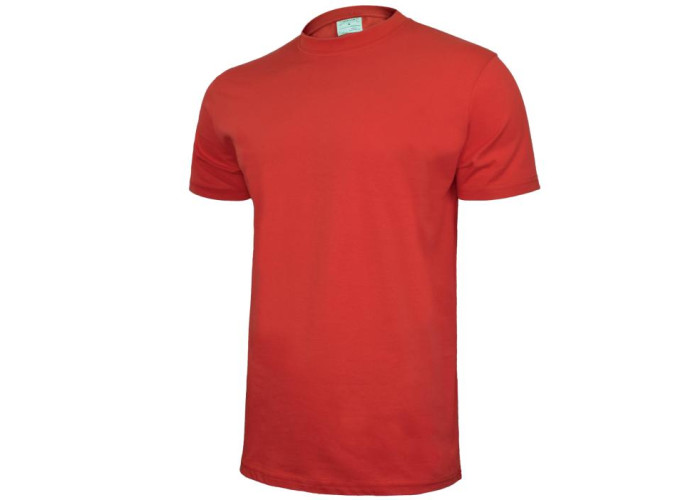Sahara T180 — heavy cotton work T-shirt 180 g/m², red