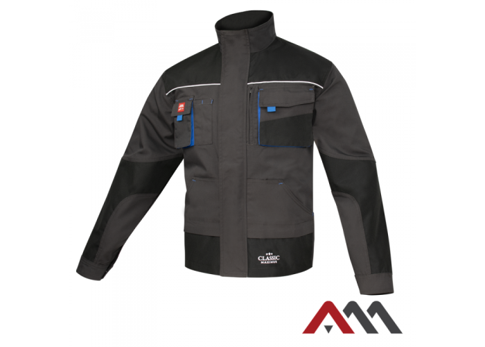 ART.MAS CLASSIC MAXIMUS — durable canvas work jacket with Oxford 600D reinforcements and reflective elements