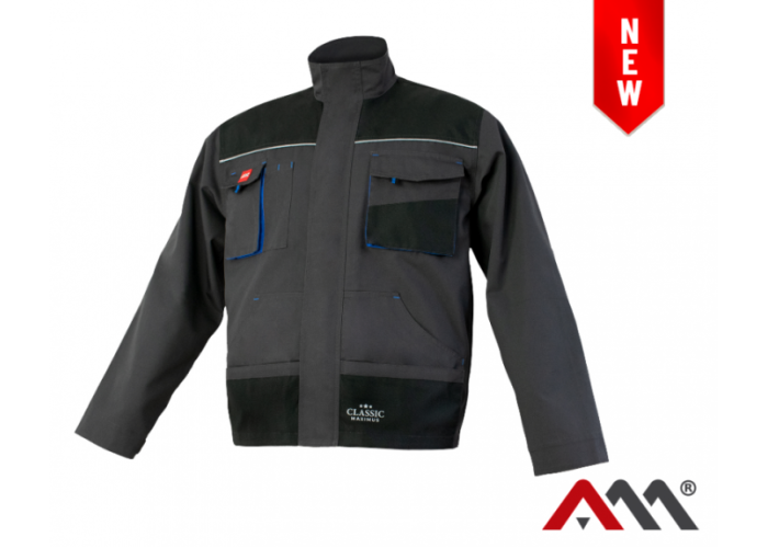 ART.MAS CLASSIC MAXIMUS NEW — рабочая куртка, Canvas 270 г/м², с усилениями Oxford 600D и светоотражающими элементами