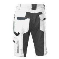 ART.MAS CLASSIC STRETCH SLIM WHITE — рабочие шорты Slim Fit с эластаном, 4-way stretch, усиленные карманы