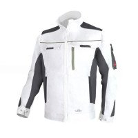 ART.MAS CLASSIC STRETCH SLIM White — рабочая куртка Slim Fit с эластаном, 4-way stretch