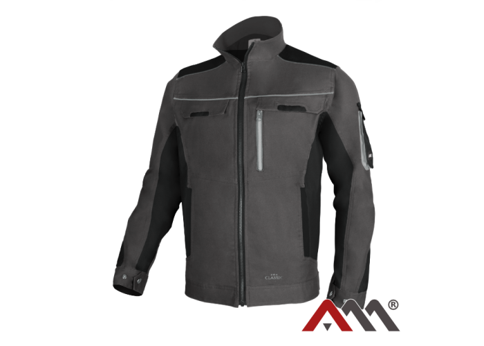 ART.MAS CLASSIC 100 STRETCH SLIM G/B — рабочая куртка Slim Fit, 2-way stretch