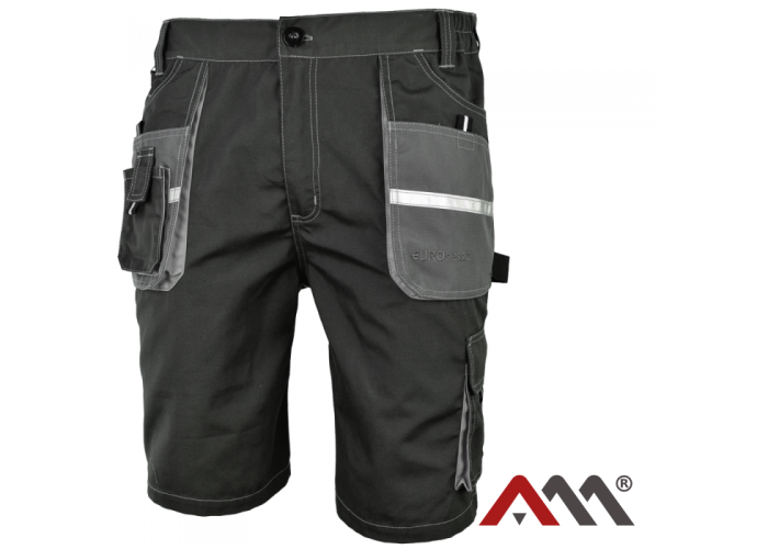 ART.MAS EUROCLASSIC — canvas work shorts, graphite