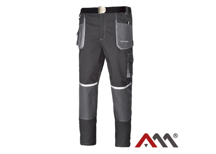 ART.MAS EUROCLASSIC — canvas work trousers, graphite