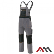ART.MAS GRAND MASTER+ — work bib trousers, grey