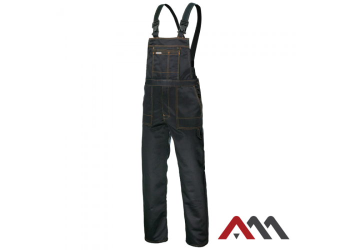 ART.MAS GRAND MASTER — work bib trousers, black