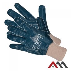 RNITspe — fully nitrile coated work gloves with cotton Jersey liner, oil resistant, EN 388 category 2