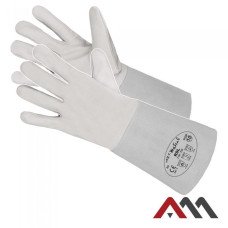 RSL — welding protective gloves made of goat grain leather, cat.II, 35 cm