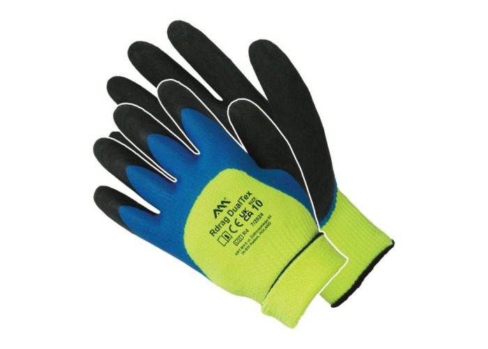 RDRAG DUALTEX — insulated work gloves with dual latex coating