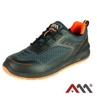 AVANGARDE-TEX — safety work shoes with steel toe cap, black