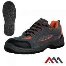 BSport 2 Grey — safety work shoes with steel toe cap, grey