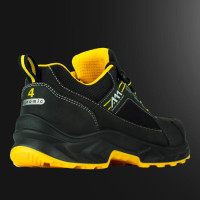 Black-Point BP S3S SR FO — premium metal-free safety low shoes with puncture resistance EN ISO 20345:2022+A1:2024, black