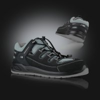 LEMARS BSN MF O1 FO SR — occupational sandals metal-free EN ISO 20347:2022, grey