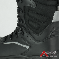 GLOCKER S3S SR FO — insulated metal-free safety boots with composite toe cap, black