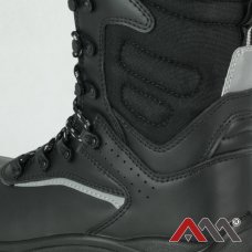 GLOCKER S3S SR FO — утеплённые защитные ботинки без металла, композитный подносок, чёрные