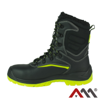 CLASSWORK S3 SR FO — insulated safety boots with steel toe cap and steel midsole, black