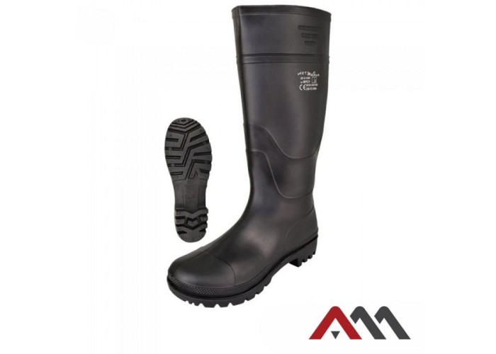BPCV — PVC rubber footwear, black