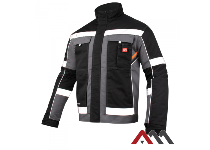 PROFESSIONAL REF OC SHORT 3277 — коротка утеплена робоча куртка CANVAS зі світловідбивними елементами