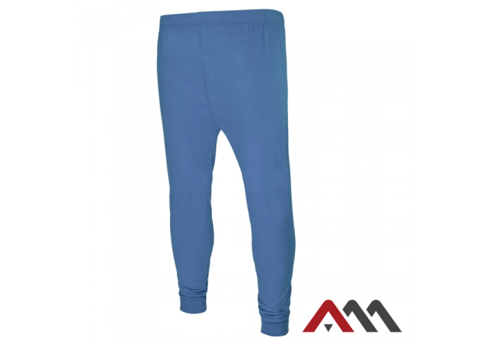 SKIMO Kal Lux — men’s cotton long johns, blue