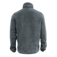 ZEN 5166 — демисезонная флисовая кофта на молнии, серая