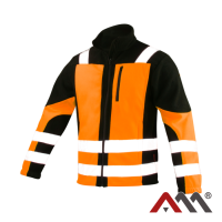 CLASSIC-VIS 2723 — сигнальная флисовая кофта повышенной видимости, оранжевая