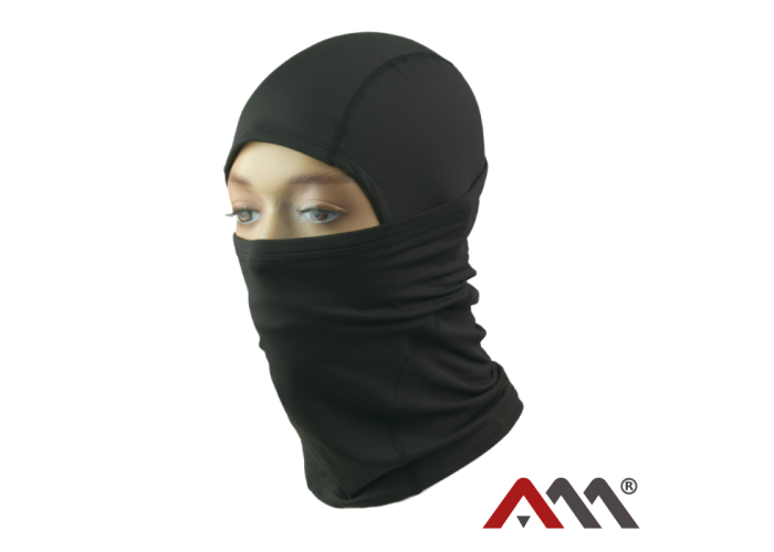 CZK Ninja — утеплённая балаклава-коминиарка с микрофлисом, чёрная