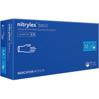 nitrylex basic — nitrile disposable gloves powder-free for medical and food use