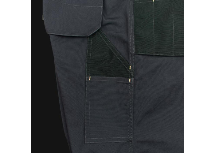 CLASSIC GREY 5196 — reinforced work trousers Oxford 600D 260 g/m²