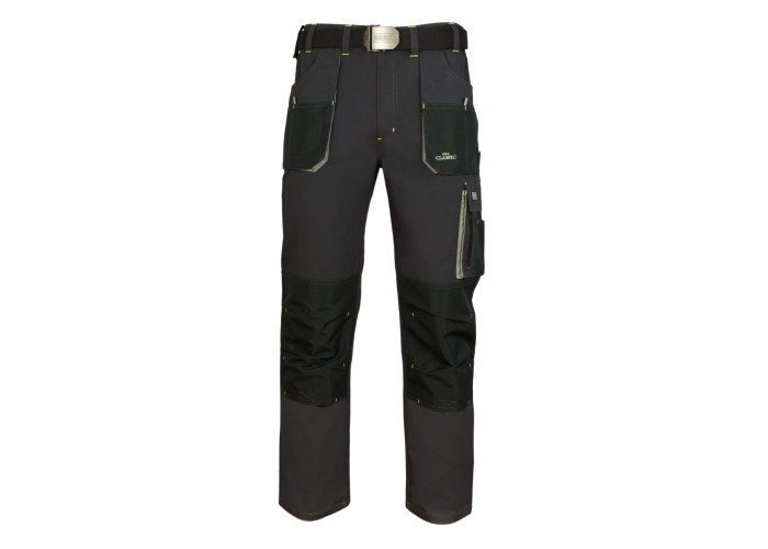 CLASSIC GREY 5196 — reinforced work trousers Oxford 600D 260 g/m²