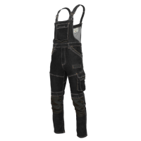 Полукомбинезон рабочий джинсовый COLEMANN black