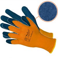 Winter work gloves RDRAG BLUE O | Category 1, insulated and reinforced