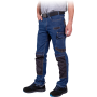 Летние штаны джинсовые рабочие JEANS 303-T BLUE