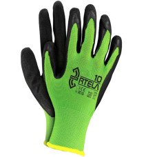 RTELA LB gloves, Cat. 2 — latex-coated work gloves.