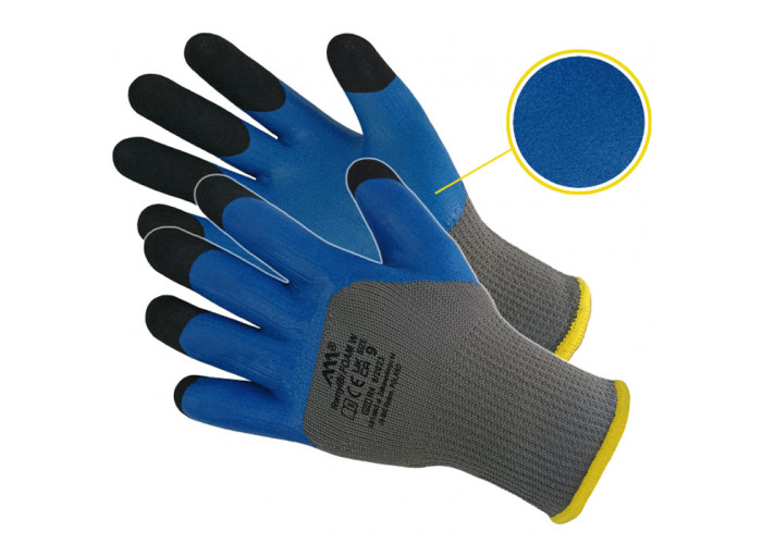 Зимние перчатки RWNYLBI FOAM W | Утеплённые, с латексным покрытием и манжетой