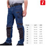 Літні джинсові робочі штани JEANS 303-T Black