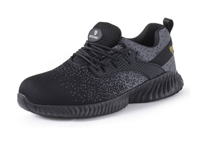 TEXO-FLY GRAY Work Shoes with Steel Toe Cap