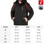 Fleece-Lined Insulated Jacket with Hidden Hood HYPER-J BS