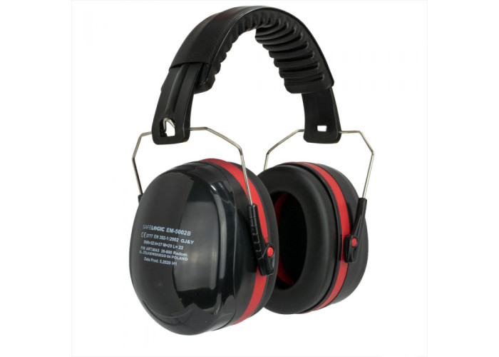 Work ear defenders SafeLogic EM5002 B – anti-noise hearing protection.
