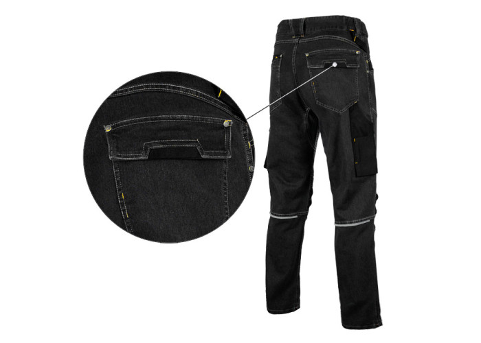 Штани джинсові робочі COLEMANN JEANS BLACK