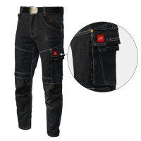 Штаны  джинсовые рабочие COLEMANN JEANS BLACK