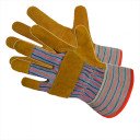 Split leather gloves